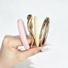 4Pcs/Set Multi-color Irregular Resin Bangles Set Wave Cuff Bracelet Set New Round Bracelets  Women