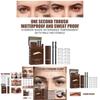 West Month Waterproof Long Lasting Deep Brown Eyebrow Powder For Effortless Makeup
