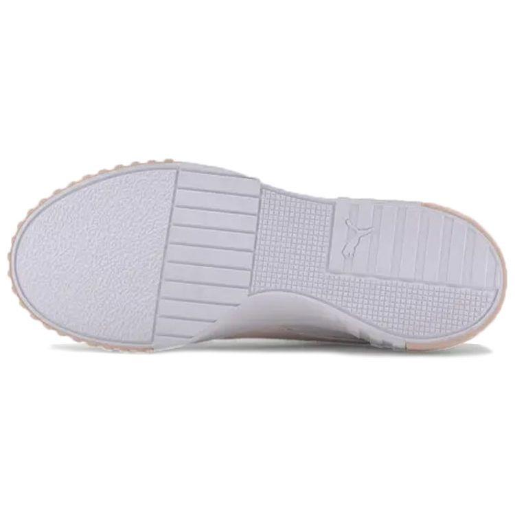 Puma Cali Slip Resistant Lightweight Low Top Skate Shoes Women Sneakers White Pink 369155-13