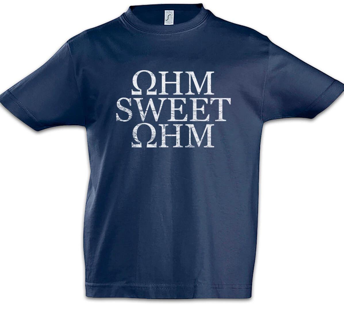 Ohm Sweet Ohm Boys kids boys T-Shirt Resistance Fun Nerd Physicist Engineer Resistance 100