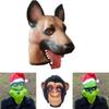 Cadılar Bayramu Cosplay İçin Komik Hayvan Başlığı Lateks Malzeme Çeşitli Tasarımlar Komik Kostüm Aksesuarları Karakterler İçin Mükemmel)