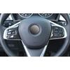 2PCS Carbon Fiber Style Steering Wheel Button Cover Trim For BMW X2 2018-2021