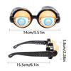Creative Eyeball Glasses Costume Funny Glasses Halloween Accessory Hilarious Eyewear Toy For Dress Up Party Birthday Photography