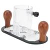 Handheld Router Plunge Base Carving Milling Router Trimmer Plunge Base for 65mm Trimming Machine