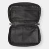 MUJI Nylon X 4 X 12 83525477 Book-Shaped Pouch, Black, Approx. 20.5 Cm,