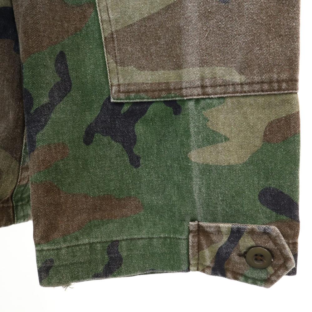 Mnml Camouflage Pattern Military Jacket XL Khaki Camouflage Men's Used