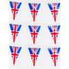 Bristol Novelty PVC-Wimpelkette mit Union-Jack-Motiv