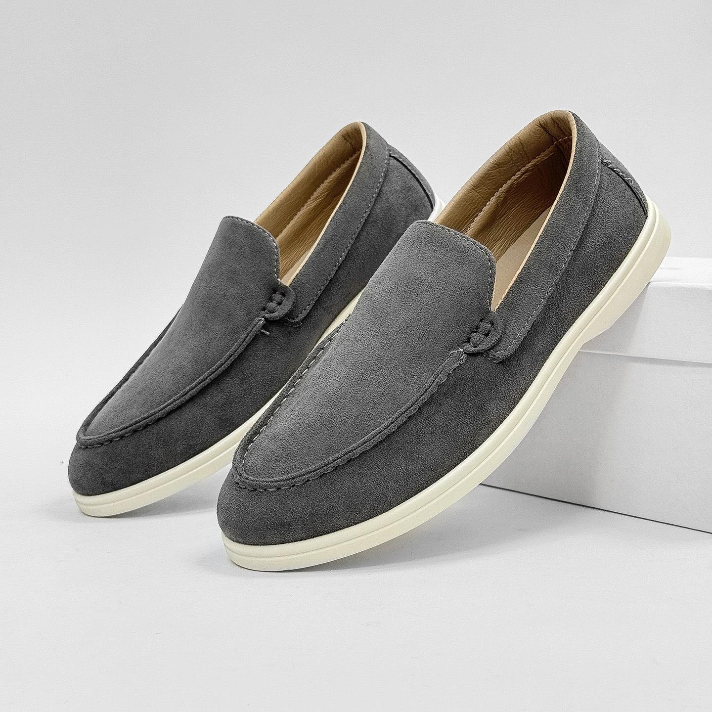 

Men s shoes loafers Doudou men s shoes large size 2025 new men s lazy shoes daily casual shoes solid color 45