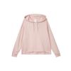 Solid Logo Print Sports Casual Knit Hoodie Long Sleeve Sweatshirt Women Tops Pink DD5765-601