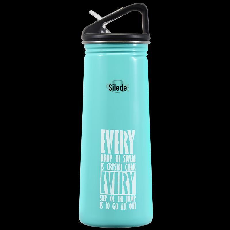 Selede 304 Stainless Steel Sports Water Bottle with Straw