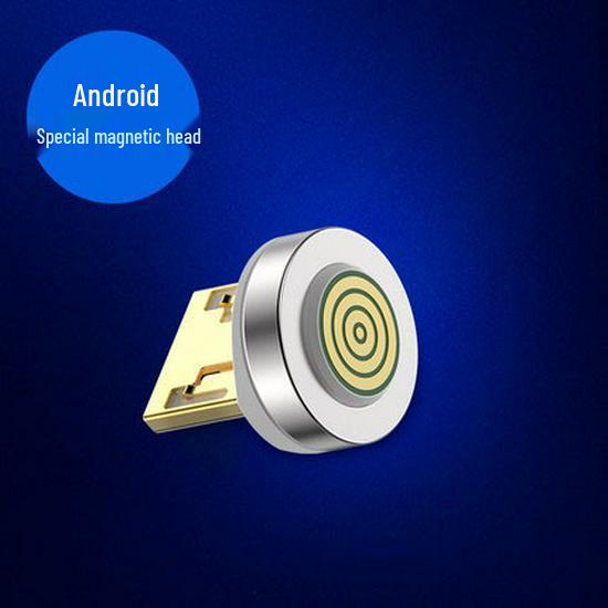 

Магнитный кабель для передачи данных 3-в-1 с супербыстрой зарядкой 5 А и круглой головкой