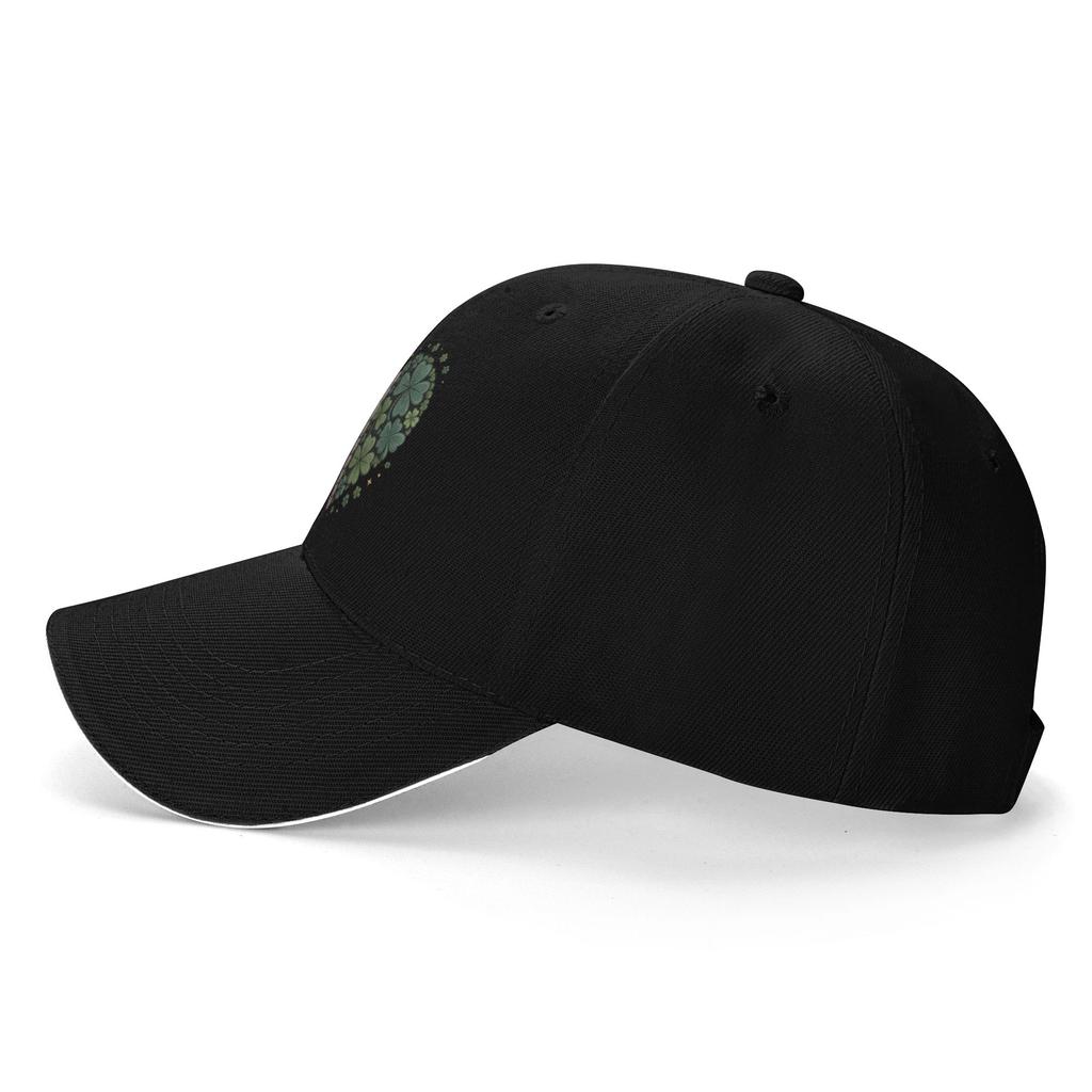 Lucky Bones Shamrock Skeleton Ribcage Heart Baseball Cap Trendy Couple Women Hip Hop Hats Design Outdoor Sport Baseball Caps