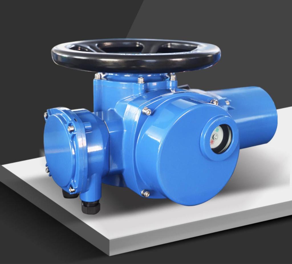 Electric Valve Actuator for Gate, Damper, and Butterfly Valves with Adjustment Switch
