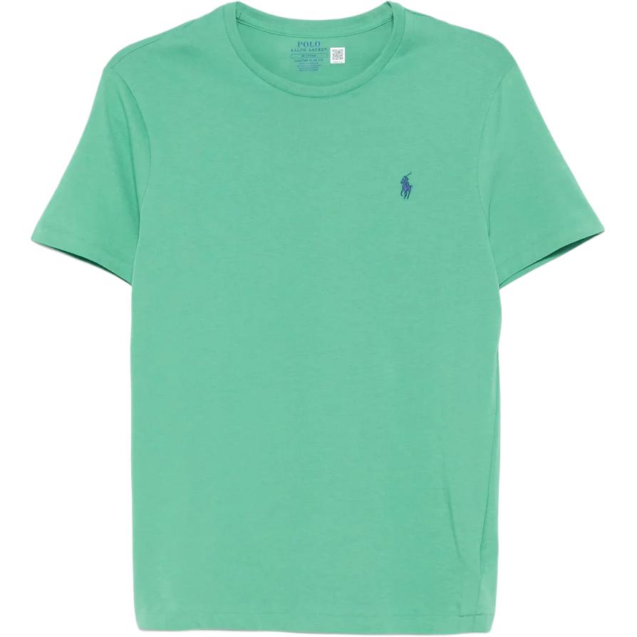 Polo Ralph Lauren Logo Embroidered Crewneck T Shirt 710671438-409