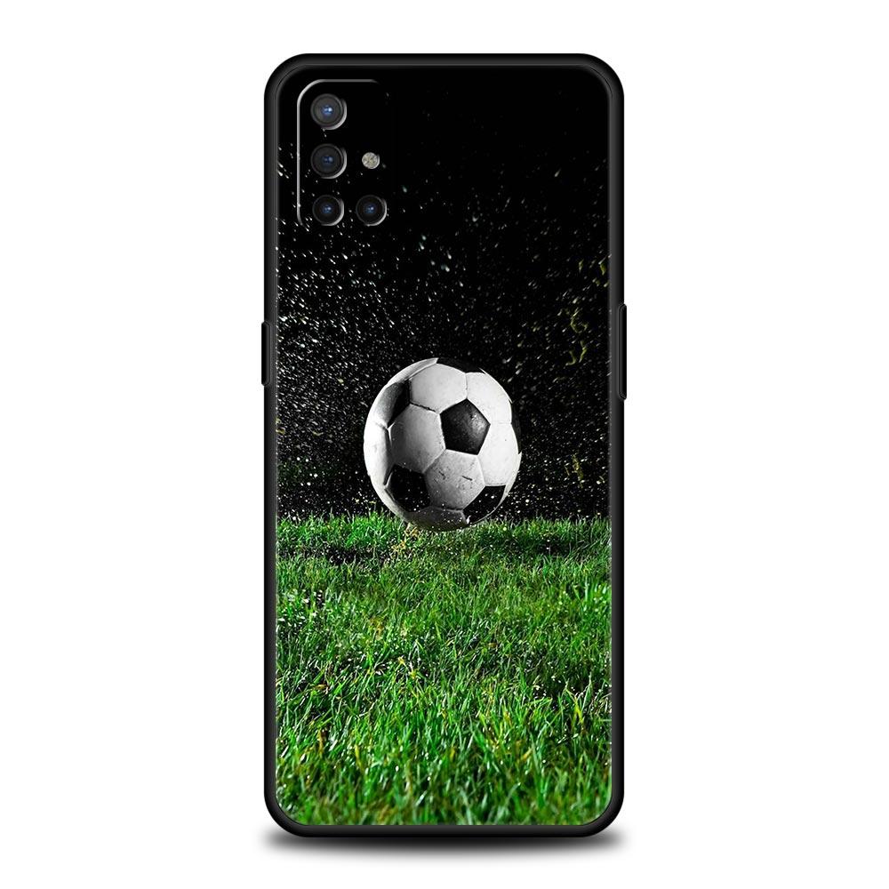 

Чехол для телефона с футбольным мячом и футбольным полем для OnePlus 10 9 Pro 9T 10R 9R 9RT 8T 8 7 6T 7T Nord 2T CE 2 5G N200 N10 N100, мягкий чехол OnePlus Nord N100