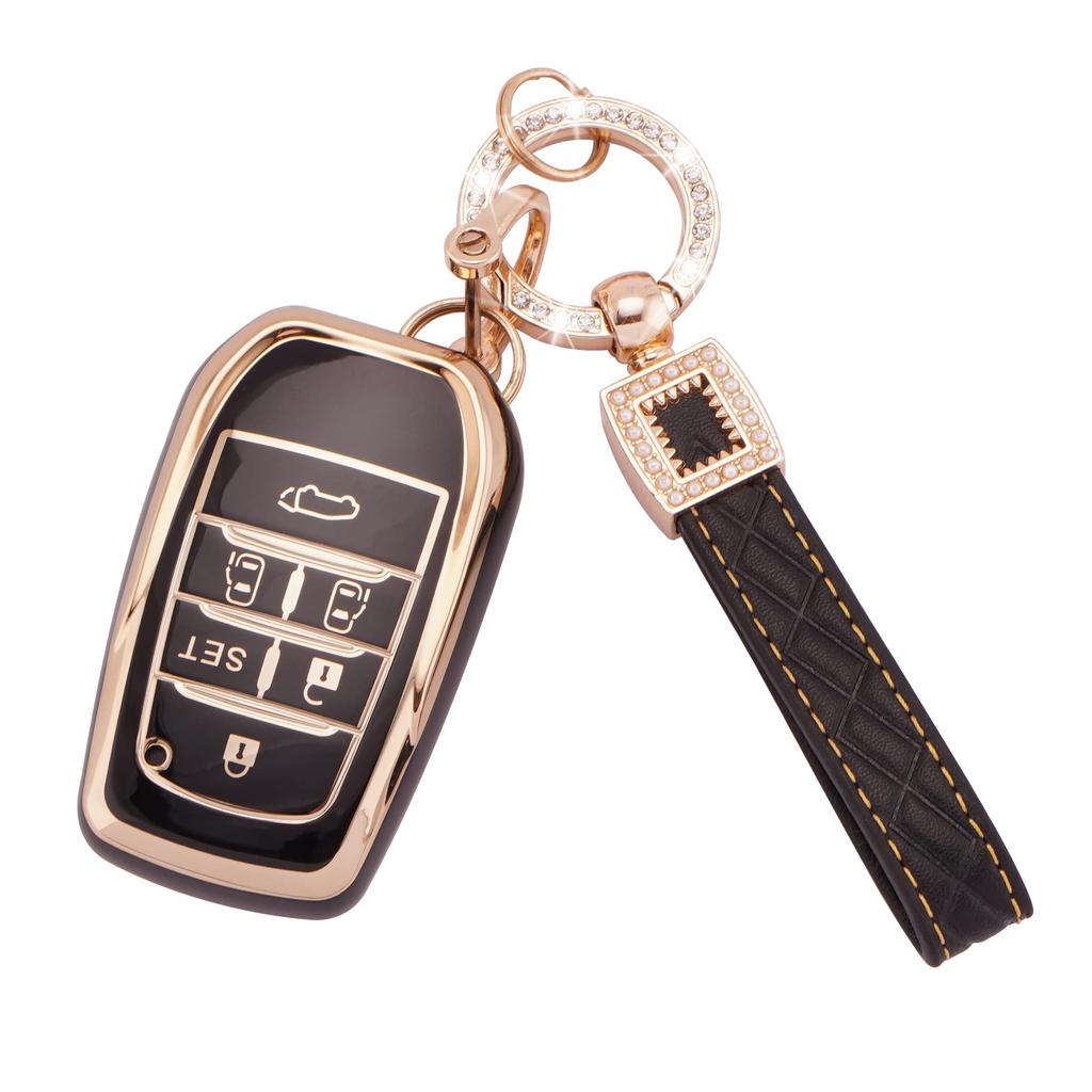 Alphard Key Case Compatible with Toyota Alphard 30 Series Late and Early Models Key Cover Compatible with Toyota TOYOTA Smart Key Case Dustproof