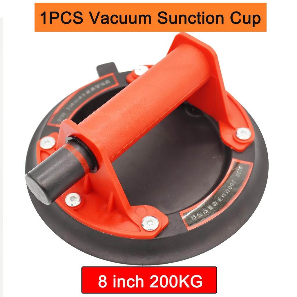8 zoll Vakuum Saugnapf 200kg mit Kupfer Griff Ventosas Para Vidrio Heavy Duty Lifter für Granit Fliesen Glas Manuelle Hebe