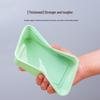 Chuzhou Canteen Rectangular Disposable Lunch Box with Lid, 1700ml