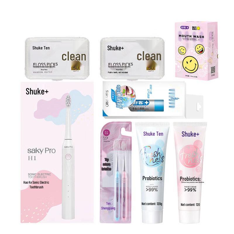 Семейный подарочный набор Shuke для ухода за полостью рта