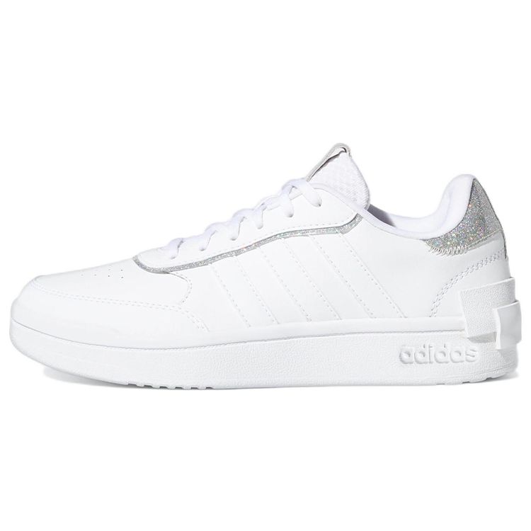 Adidas Neo Postmove Se Leather Non-Slip Durable Low-Top Skate Shoes Women Sneakers White GY6683