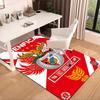 Ben-fica Football Club Printed Area Rug for Office, Chair Rug, Decorative Carpet Floor Mat, Large Size Fan gifts Christmas gifts