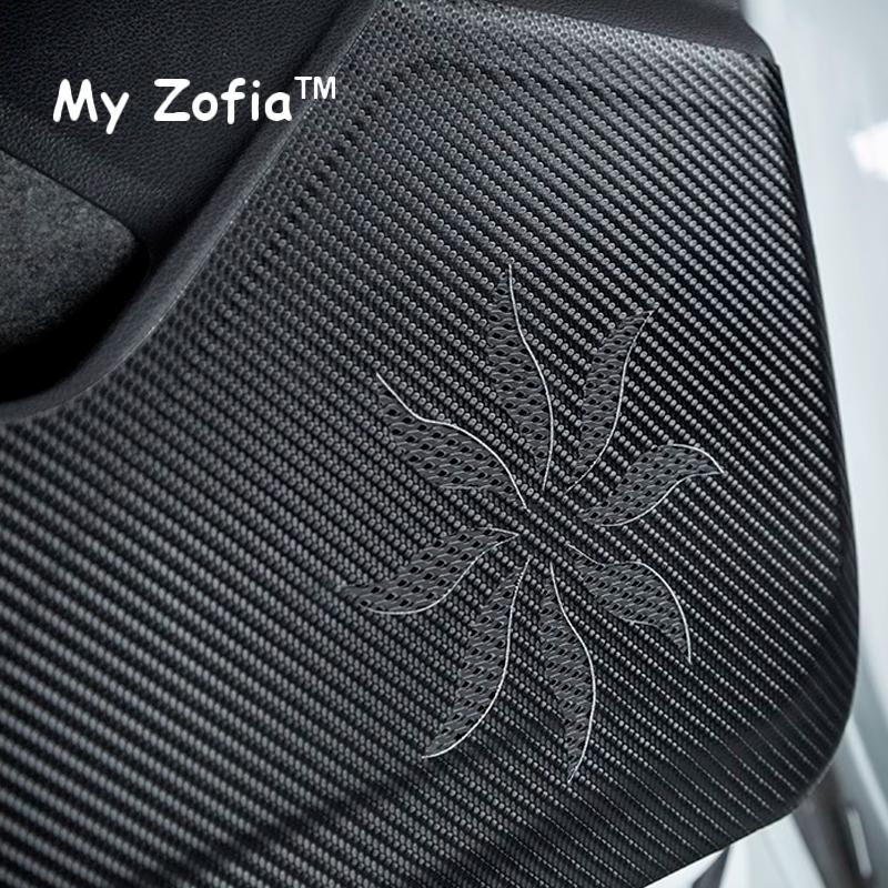 For Chery Jetour T1 2024 2025 Car Side Door Anti Kick Pad Sticker Decals Black Leather Pattern Spare Decoration Accessories
