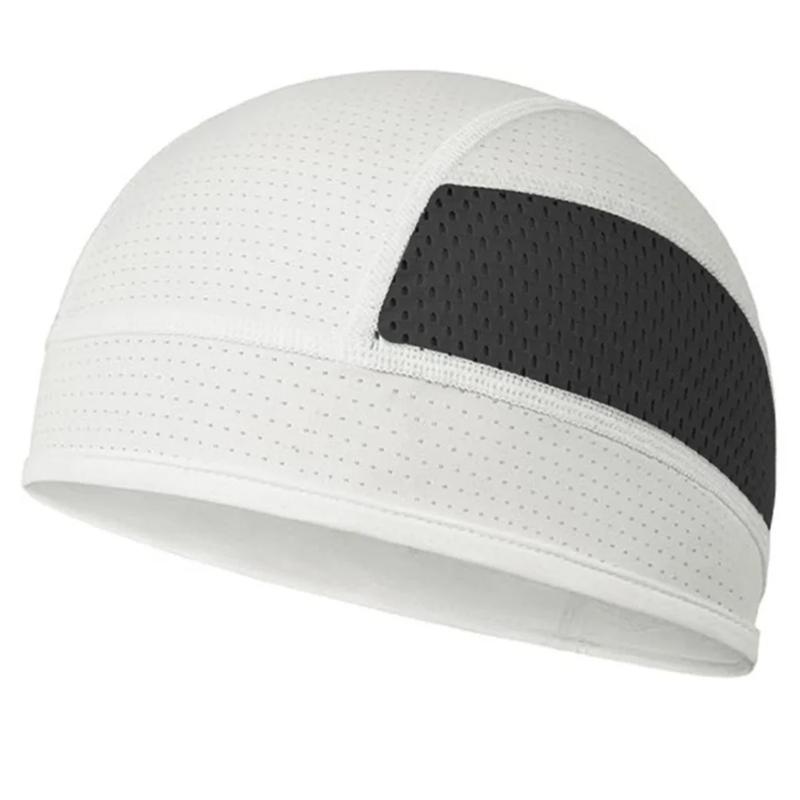 Cycling Quick Dry Air Permeable Ventilated Mesh Cap Headwrap Moisture Wicking Under Helmet Inner Beanie Hat Sports Running Hiking Sweat Cap