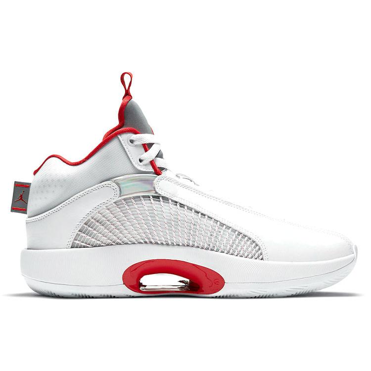 New JORDAN Xxxv Fire Red White Sole CQ4228-100