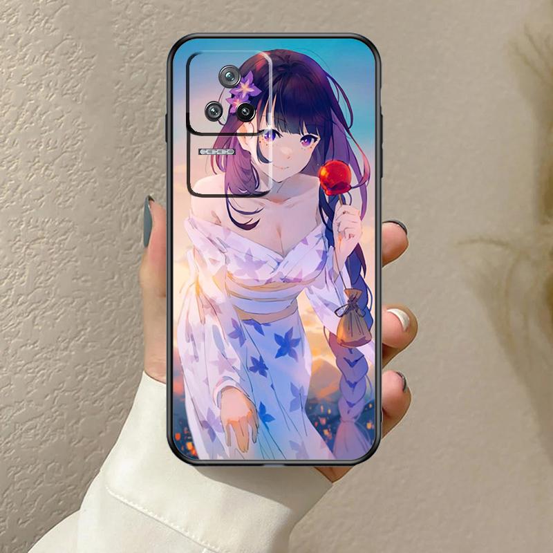 Genshin Impact Raiden Shogun Case For Xiaomi 13T 14T 15T Pro 14 15 Ultra 17 Pro Max POCO F8 F7 F5 F6 X3 X5 X6 X7 Pro Cover