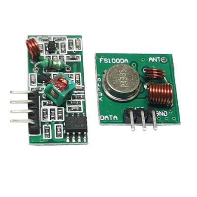 433Mhz RF Bezdrôtový Vysielací Modul a Prijímač Kit 5V DC 433MHZ Bezdrôtový Pre Arduino Raspberry Pi /ARM/MCU WL DIY Kit