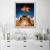 40x50cm Painting By Number Fantasy Star World Drawing On Canvas HandPainted Art Gift Home Decor DIY Whale Animal Girl Pictures Kits