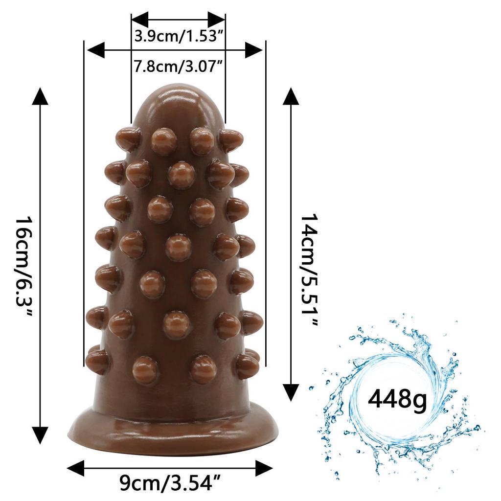 Big Anal Plug MoDi Bump Head Sex Toy for Women Men Soft Products for Sex