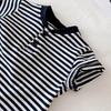 Summer Baby Bodysuit For Toddler Boys Color Stripes Thin Breathable Jumpsuit One Piece Comfortable Style