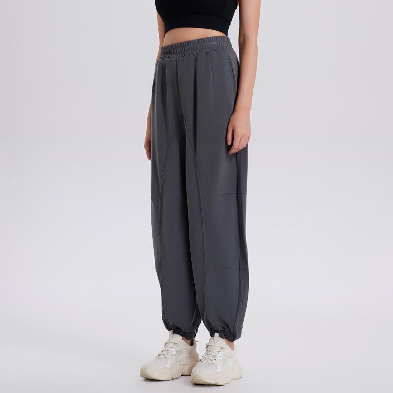 Spring and Autumn New American Sweatpants Women's Loose Sweatpants Casual Wide Leg Leggings Banana Pants Jazz Dancing
