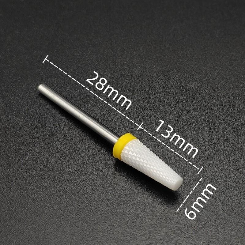 1 Piece Ceramic Nail Art Drill Rotary Cutter Cleaning Device for Nail Art Machine Accessories Removal Nail Gel Tool