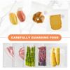 30Pcs Vacuum Sealer Bag Reusable Vacuum Storage Seal Bag Sealed Food Preservation Air Valve Bags for Food Freshness Preservation