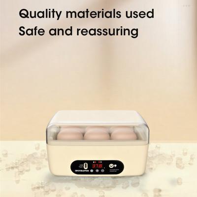 5-6 Eggs USB Automatic Incubator Small Hatching Box for Education Enlightenment Chicken Duck Pigeon Quail Egg Incubator