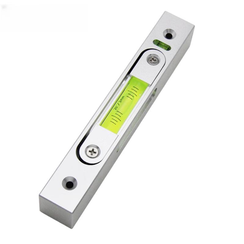 150mm Silver Casing Portable Strip Level