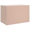 TV Stands (2 pcs) Pink 67 x 39 x 44 cm Steel