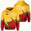 Lithuanian National Flag Emblem Camouflage Skull Warrior 3D Printing Men Fashionable Sports Outdoor Leisure Cool Hip-hop Hoodies