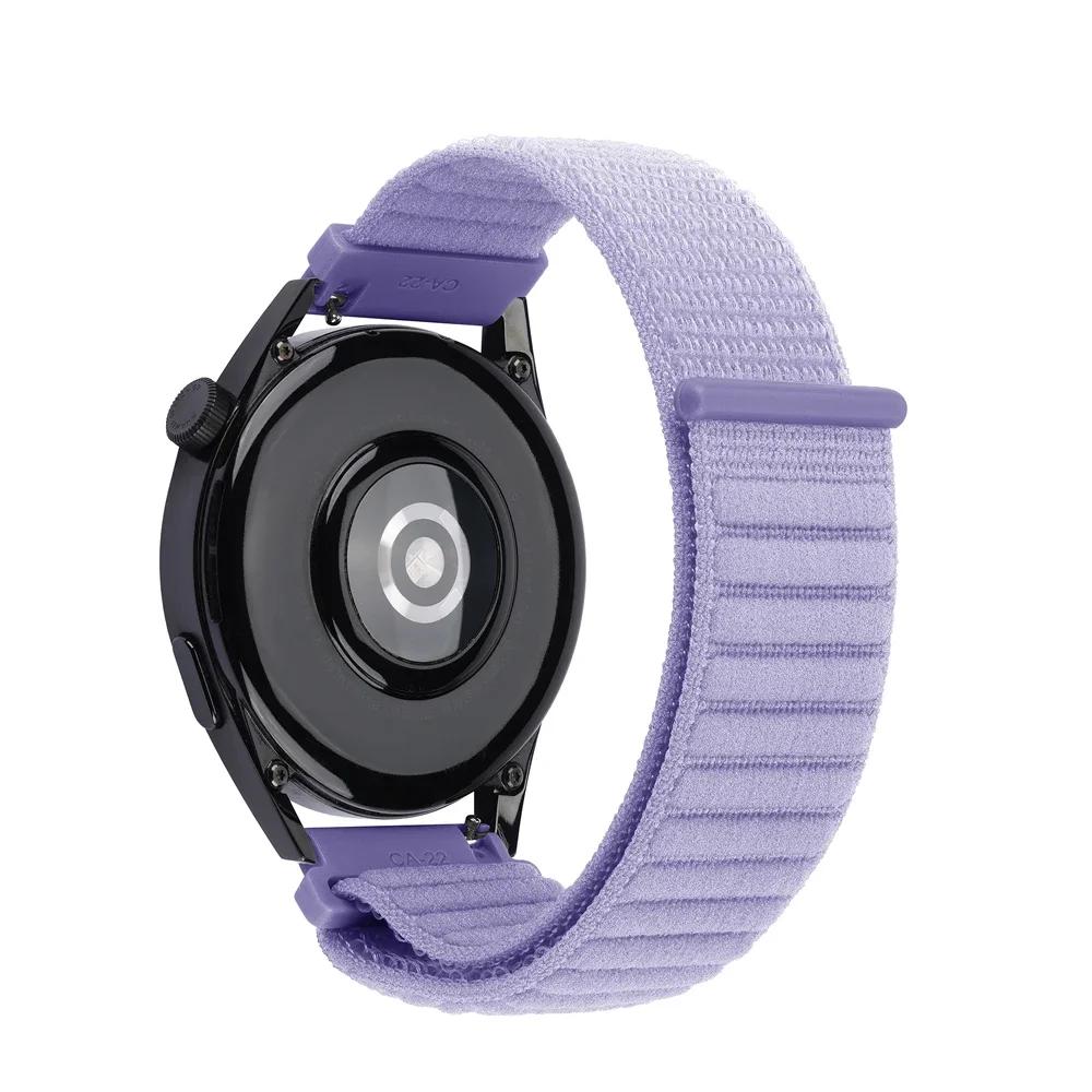 22mm Braided Nylon Watch Strap for Xiaomi S4/S3/S2 46mm/S1 Pro Active Loop Band Correa Replace Bracelet for Redmi Watch 5 Active