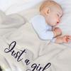 Just A Girl Who Loves Cows! Hearts And Holstein. Throw Blanket Thermal for winter Soft Plush Plaid Shaggy Blankets