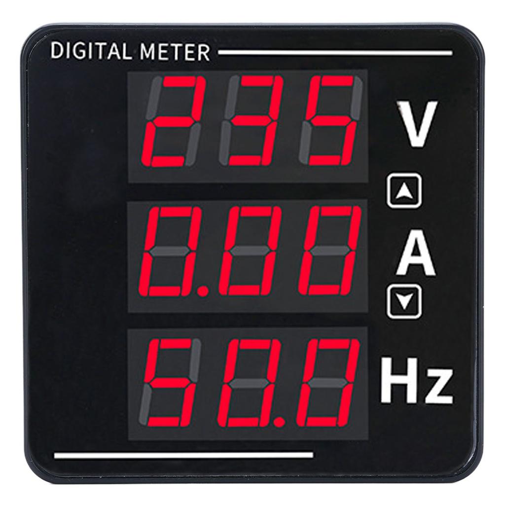 Digital Multimeter LED-Anzeige AC Spannung Strom Frequenz Multimeter Tester 50500V 0120A