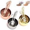 8pcs Stainless Steel Measuring Spoons and Measuring Cups Set Kitchen Accessories Baking Tea Coffee Spoon Measuring Tools