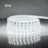 220V Led Strip Light Flexible Ribbon 60leds/m Waterproof Outdoor Led Light Strip Decorative Lights with EU Plug 1m/2m/5m/10m/20m