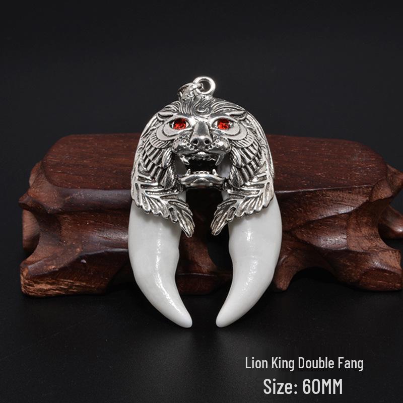 Wolf Fang Pendant: Domineering Amulet & Gift for Men & Women