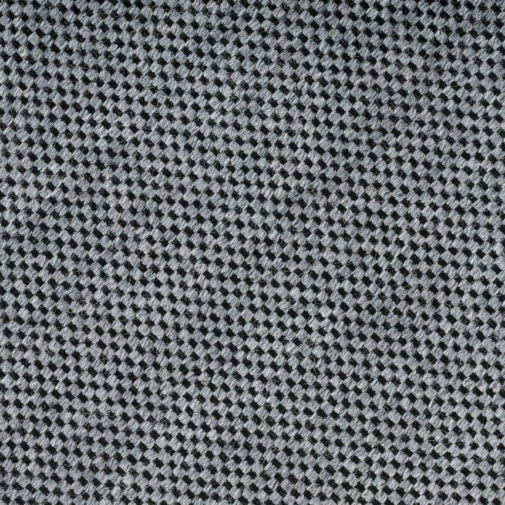 [Ogier] Men's Necktie, Wool Tie, Silk Blend, Made In Japan, Plain Woven Pattern, NW-A-015-GRAY