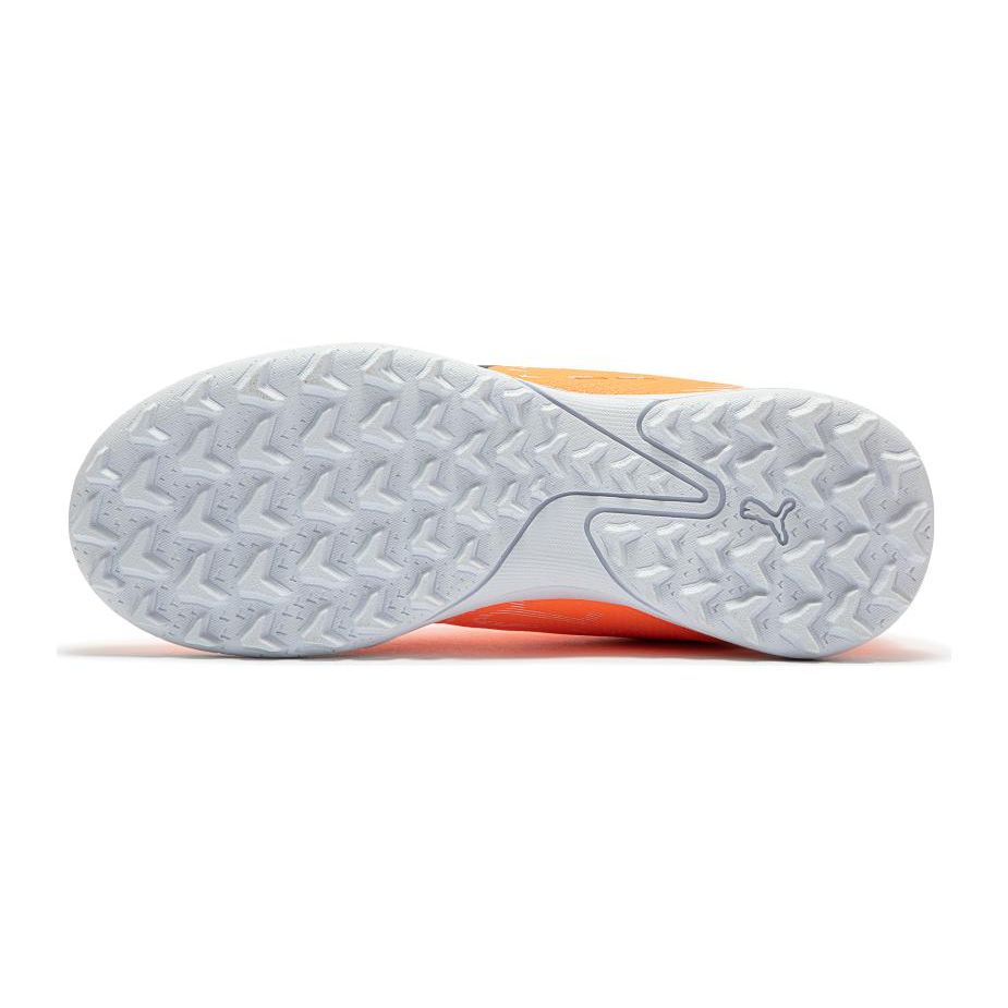 Puma Ultra Play TT Jr Artificial Turf Round Toe Comfortable Low Top Soccer Shoes Kids Sneaker Orange 107236-01