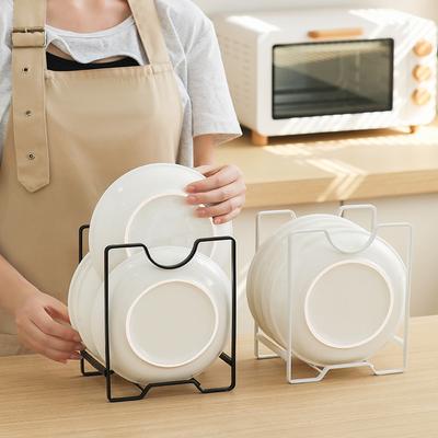 1 STÜCK Tellerständer Abtropfgestell Arbeitsplatte Küche Tellerentsorgung Abtropfgestell Multifunktional Zum Abstellen von Tellern und Geschirr Topfdeckel Organizer