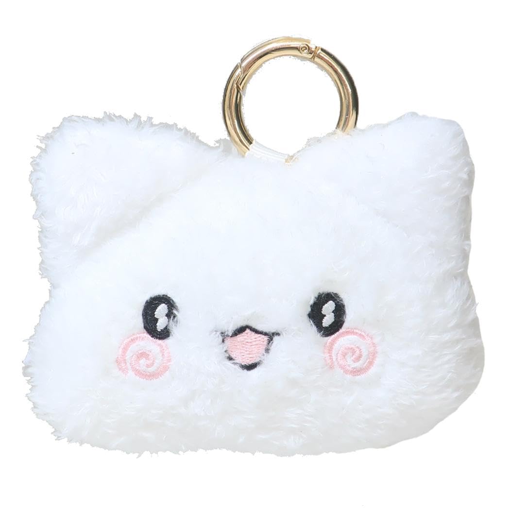 К Компания Ханамару Обаке (Мягко светящаяся серия) Мини-косметичка с карабином, Отверстие, HO-KMF-KA